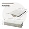 Queen 3 Inch Tri-fold Memory Foam Floor Mattress Topper Portable with Carrying Bag
